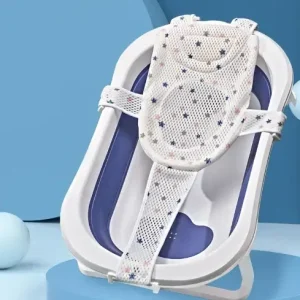 Гамак для купання новонародженого білий з зірочками