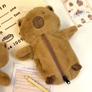 М'який пенал-іграшка у вигляді капібари 27 см