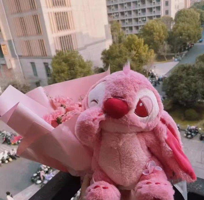 М’яка іграшка Янгол-подружка Стіча рожева - Зображення 4