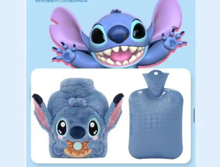 М'яка плюшева грілка-муфта Стіч з пончиком Stich - Зображення 3