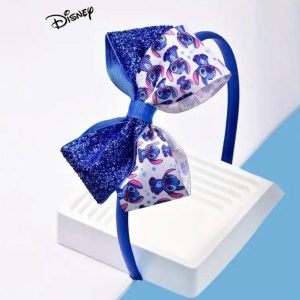 Обруч з бантом Disney Stitch для дівчаток синій