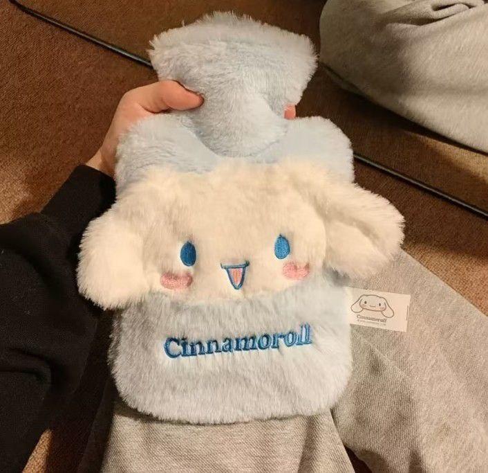 Плюшева грілка-антістрес Cinnamoroll блакитна 500 мл - Зображення 2